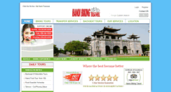 Desktop Screenshot of hanoibikingtravel.com